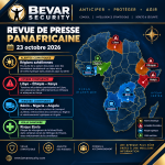 BEVAR Security revue de presse panafricaine 23 octobre 2026
