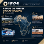 BEVAR Security revue de presse panafricaine 13 octobre 2026
